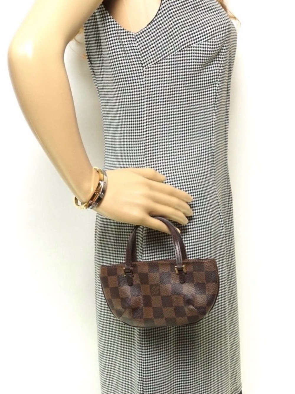 Louis Vuitton Damier Ebene Manosque GM Accessory Pouch - Picture 3 of 10
